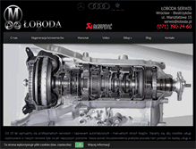 Tablet Screenshot of loboda.pl